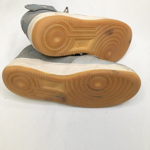 Nike Air Force 1 Mid Boys Shoes 6Y 314195-034 A08 - Picture 8 of 8